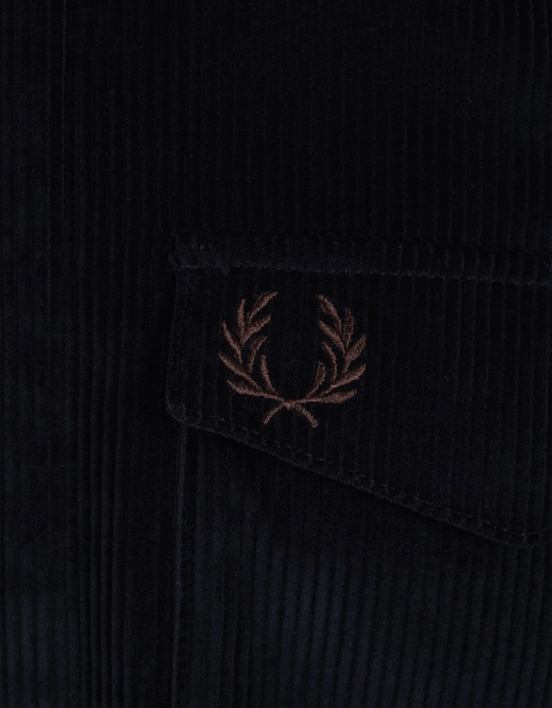 Corduroy Overshirt Navy