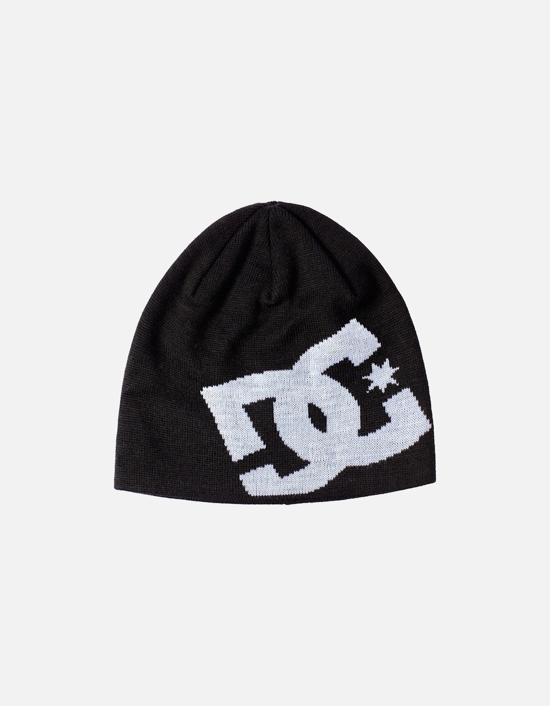 Mens Big Star 2 Skully Logo Beanie, 2 of 1