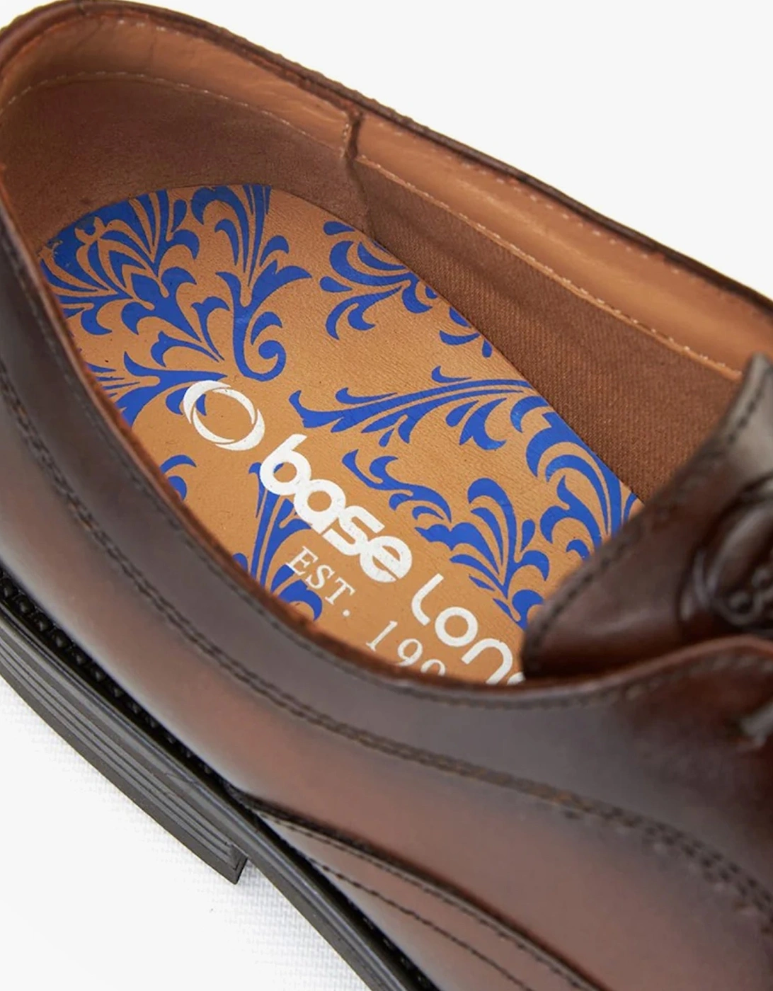 London LAPEL Mens Shoes Wine