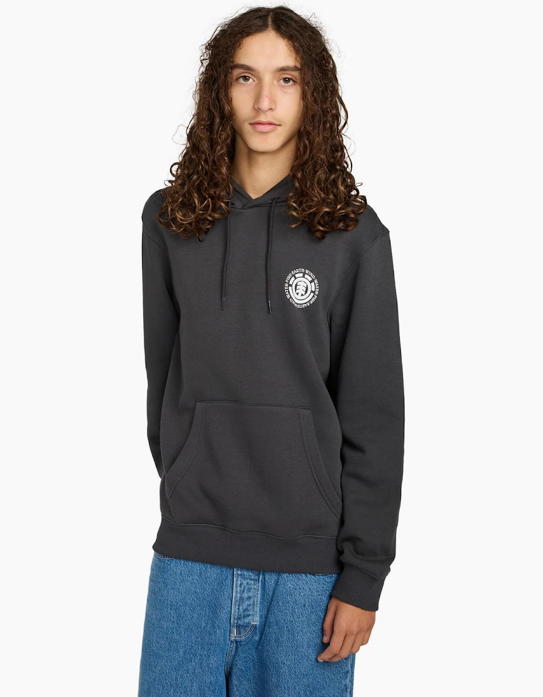 Element Men's Black Elet Seal Bp Hoodie - Size: S