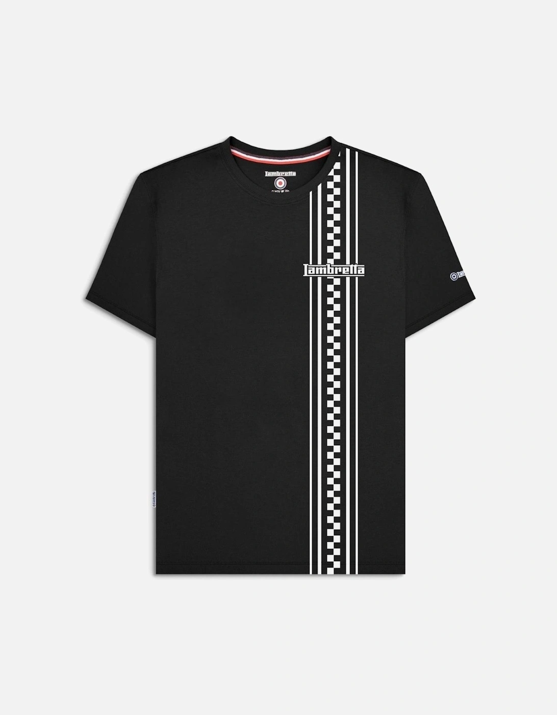 Mens Two Tone Stripe Short Sleeve T-Shirt, 2 of 1