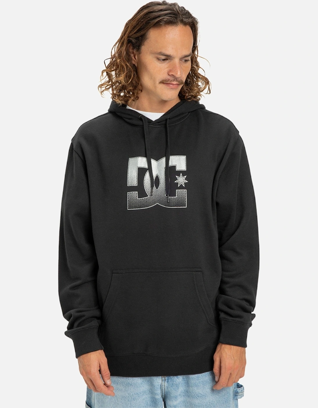 Mens DC Star Graphic Logo Hoodie, 2 of 1