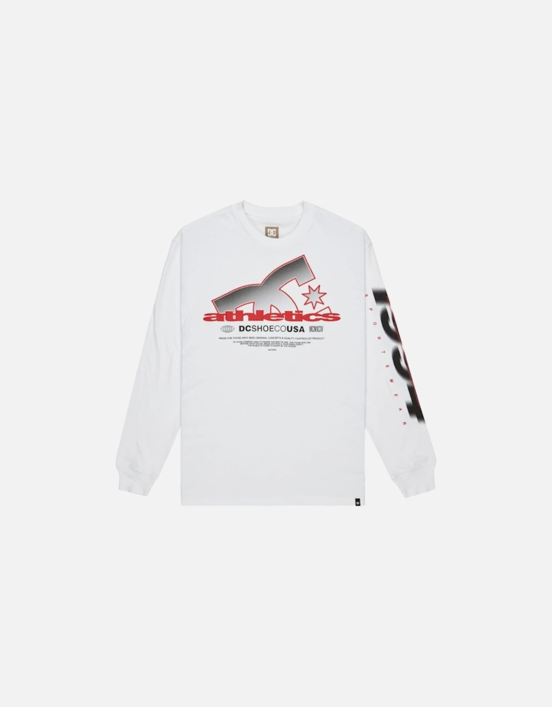 Mens Slathletic Graphic Logo Long Sleeve T-Shirt