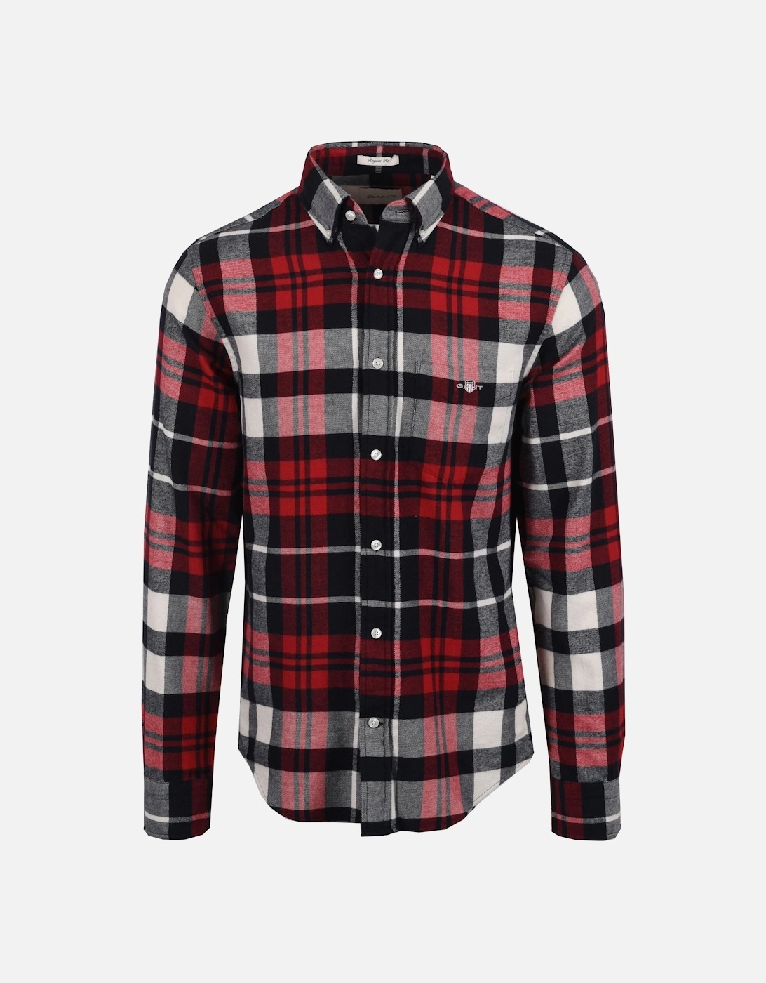Flannel Check Shirt Ruby Red, 4 of 3