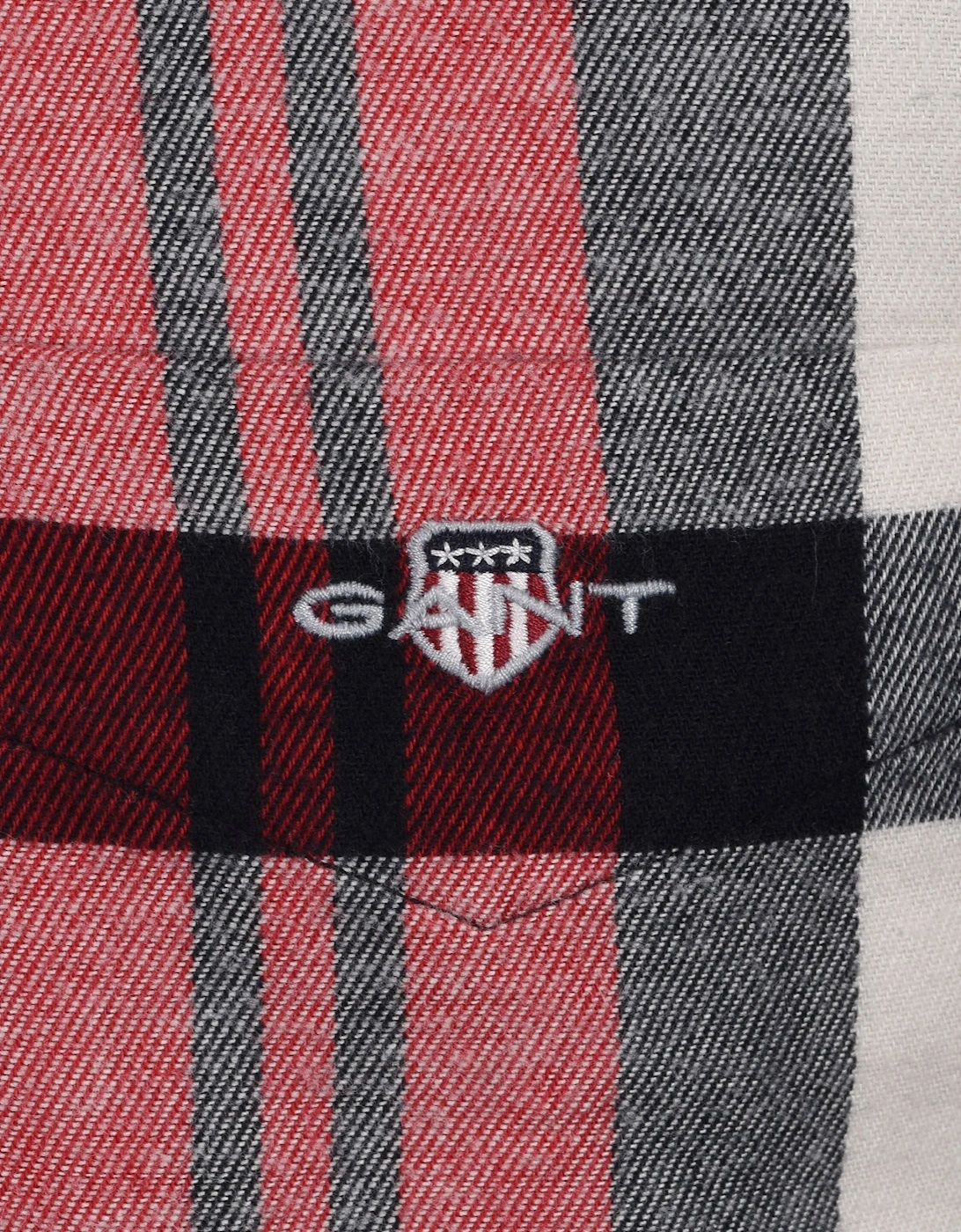 Flannel Check Shirt Ruby Red