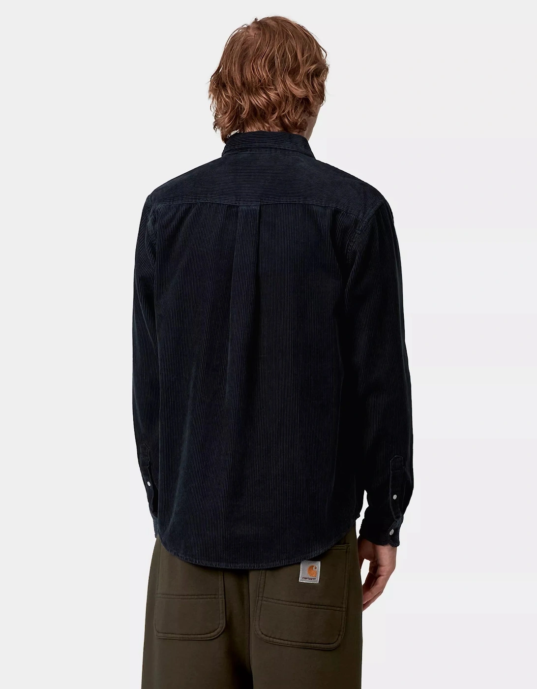 Carhartt Madison Cord Shirt Dark Navy