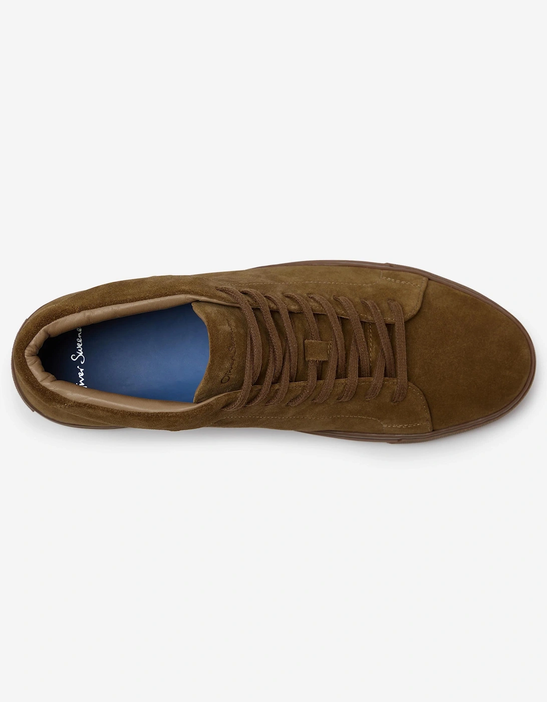 Laxey Mens Suede Hi-Tops - Tan