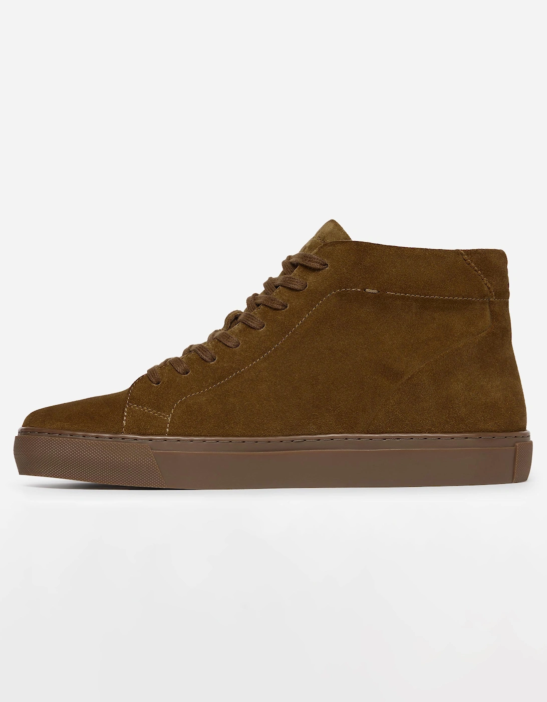Laxey Mens Suede Hi-Tops - Tan
