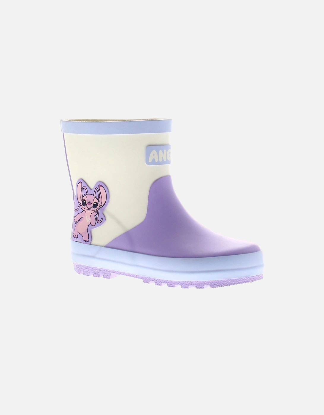 Younger Girls Wellies Solway purple UK Size, 6 of 5