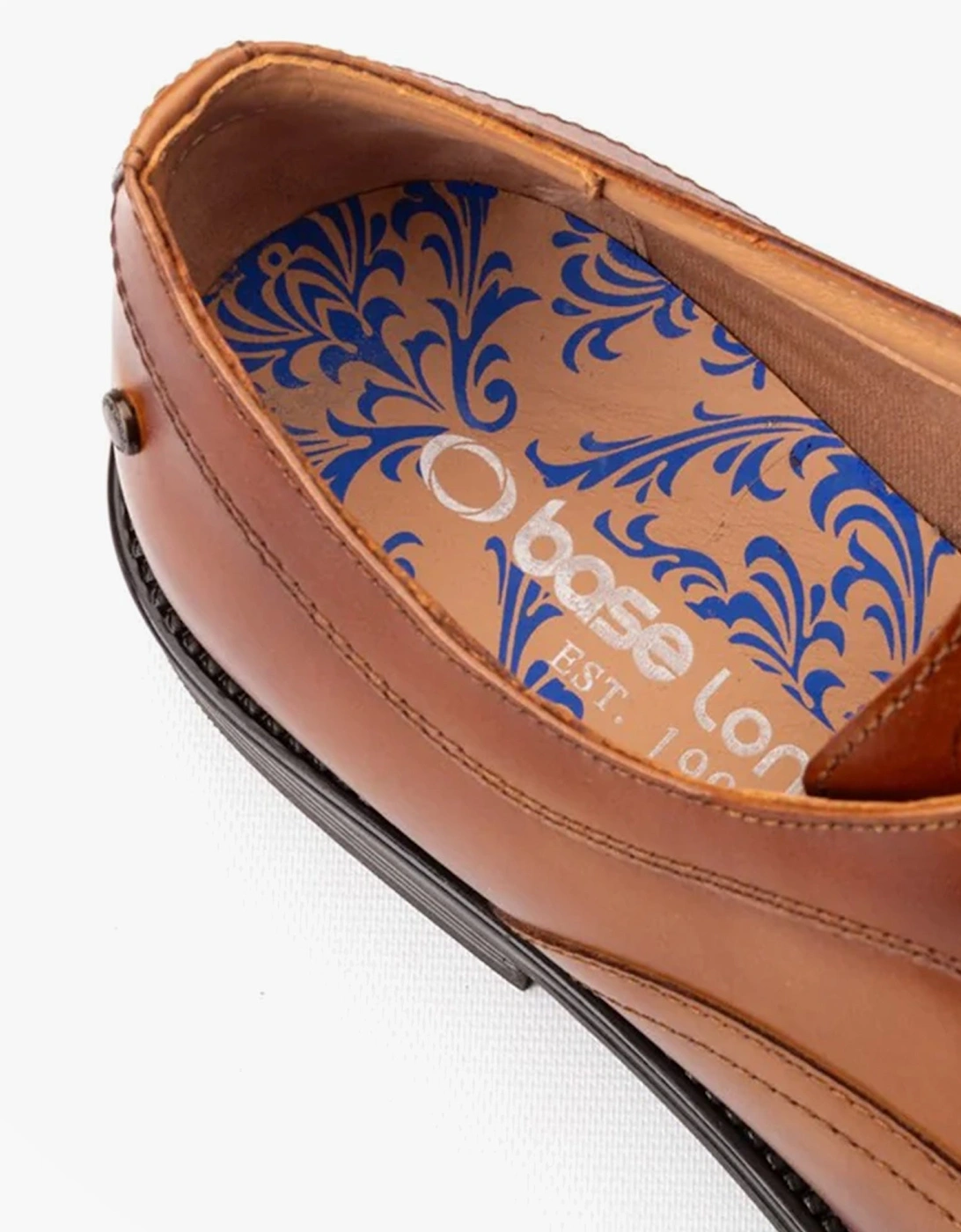 London LAPEL Mens Shoes Tan