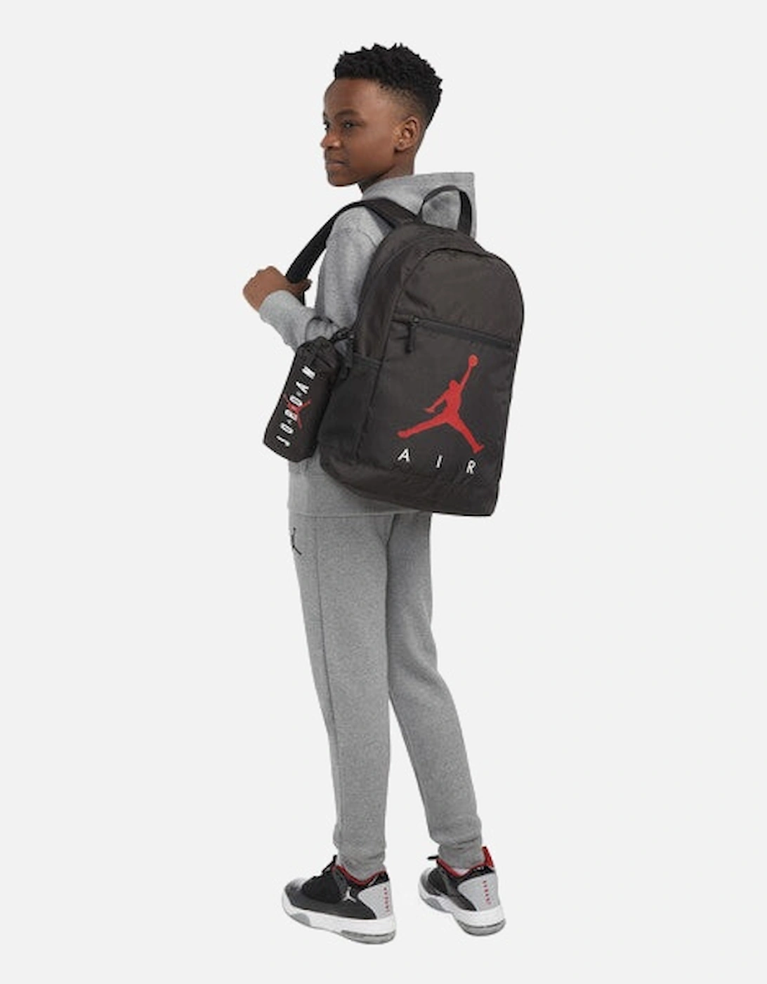 JORDAN BLACK BACKPACK 9B0503, 6 of 5