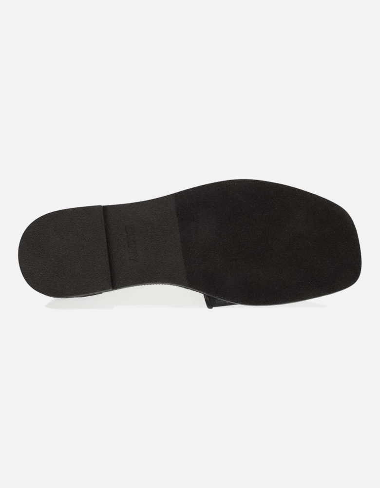 Badin Logo Flat Sandals