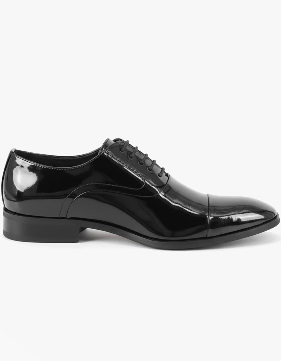 Mens 5 Eyelet Capped Oxford Black, 3 of 2