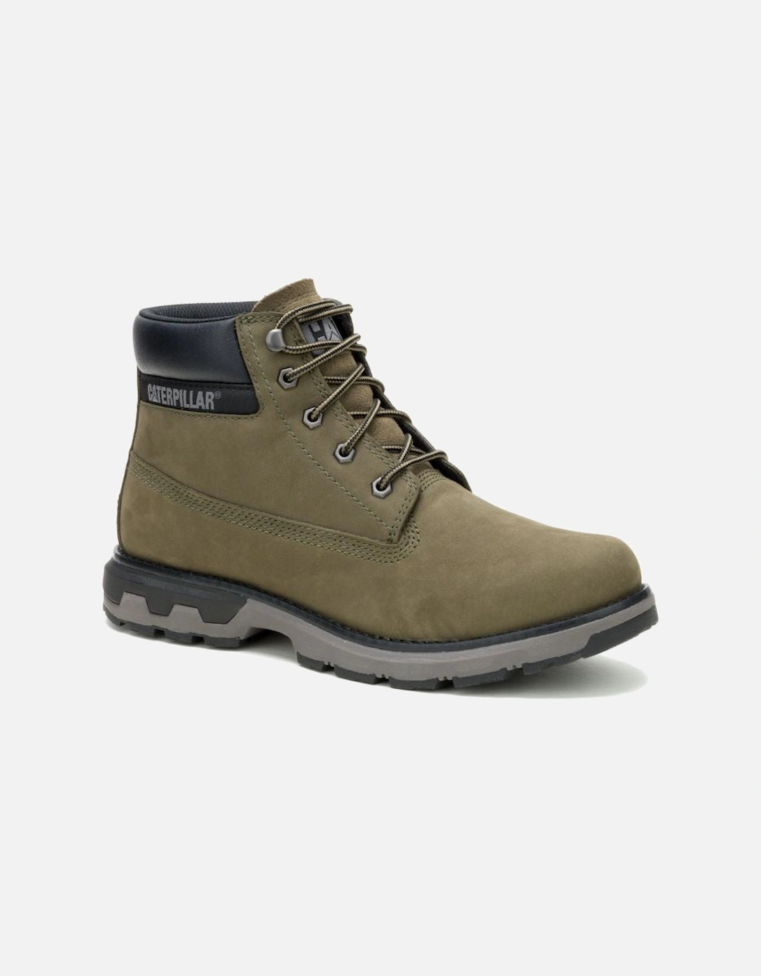 Caterpillar Men's Pursue P726504 Mens Dark Olive Boots - Tan - Size: 8.5
