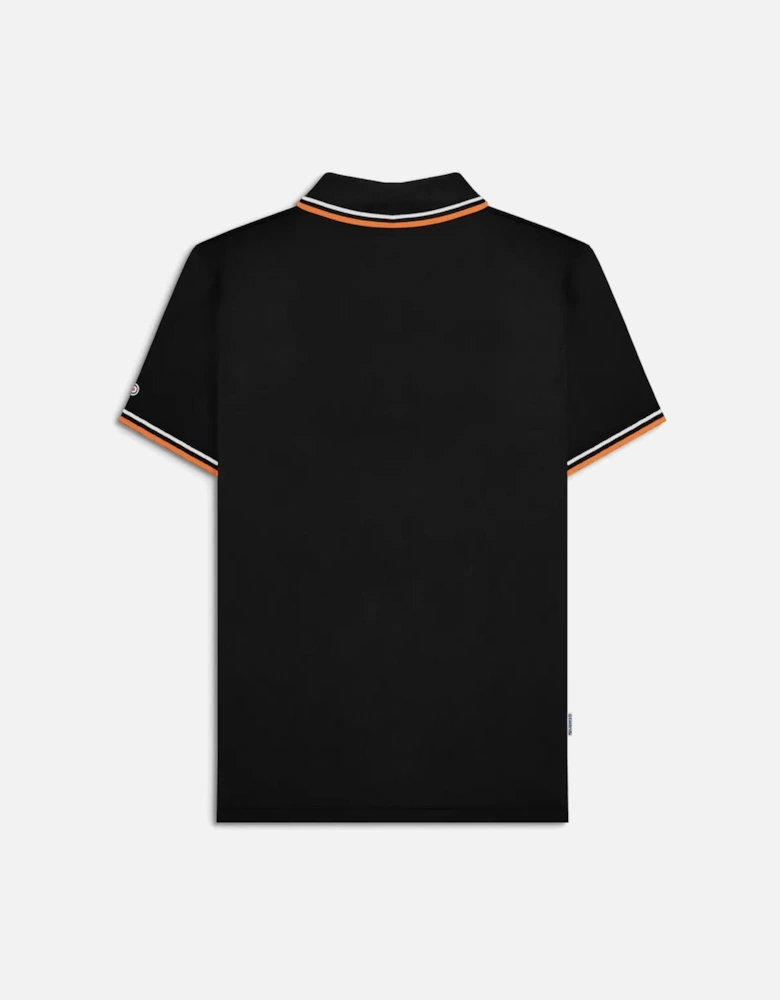 Mens Twin Tipped Retro Polo Shirt
