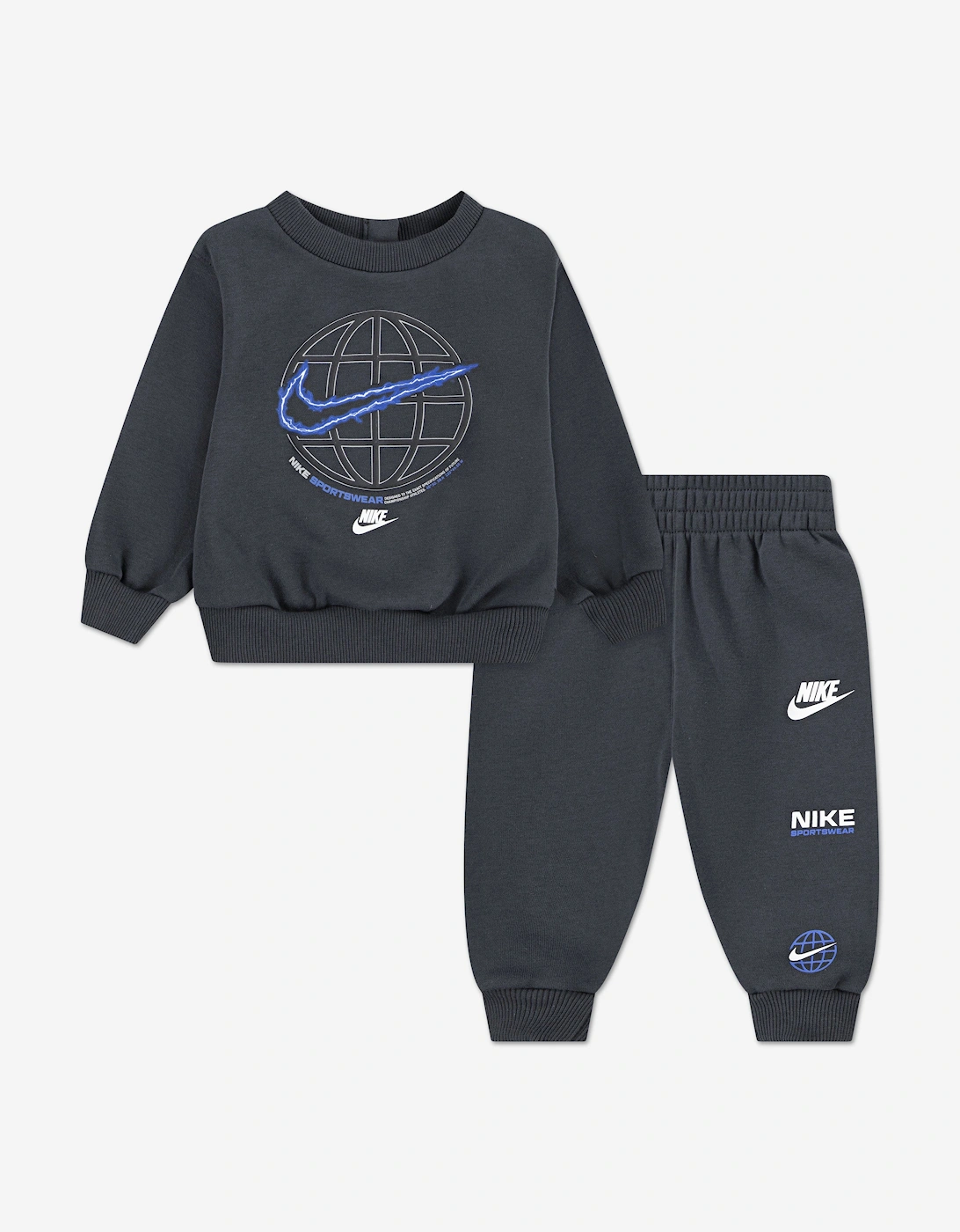 Boys NSW Fleece Tracksuit in Grey, 6 of 5