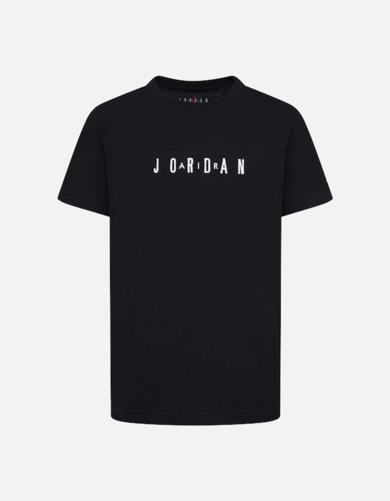 JORDAN BLACK T SHIRT 95D634