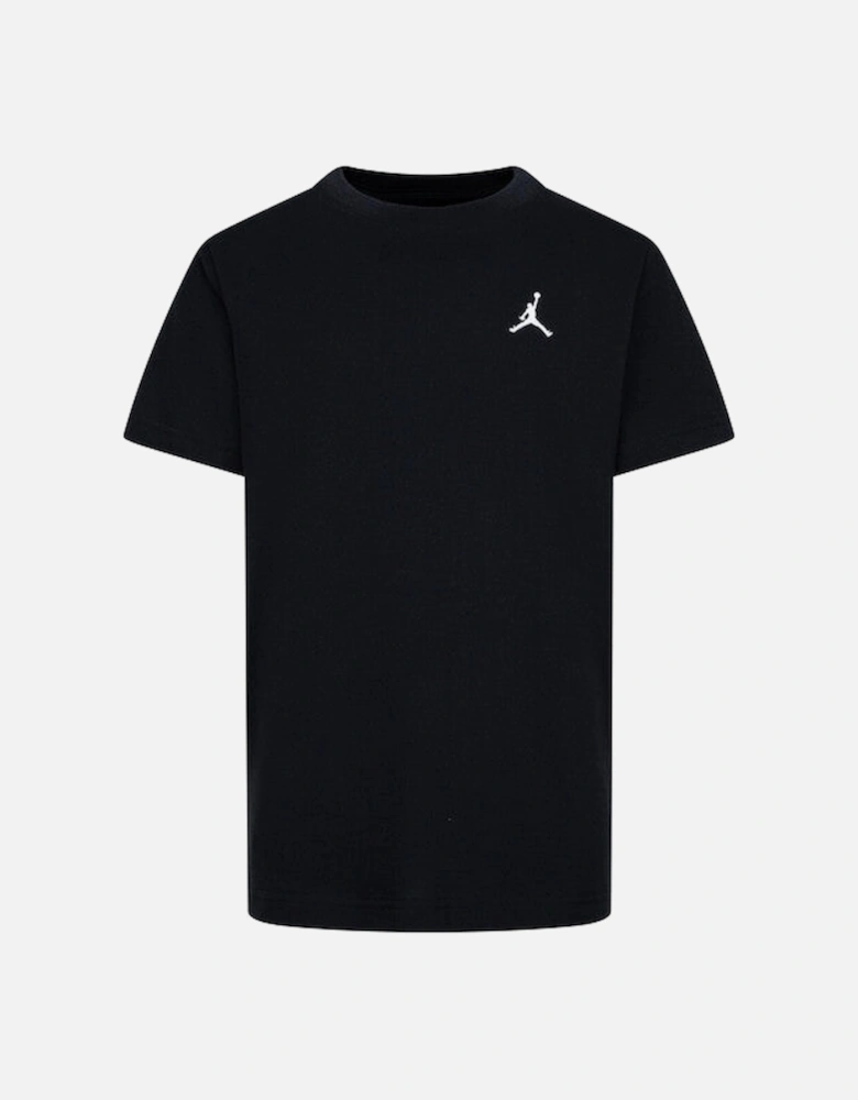 JORDAN BLACK T SHIRT JUMPMAN AIR 95D266