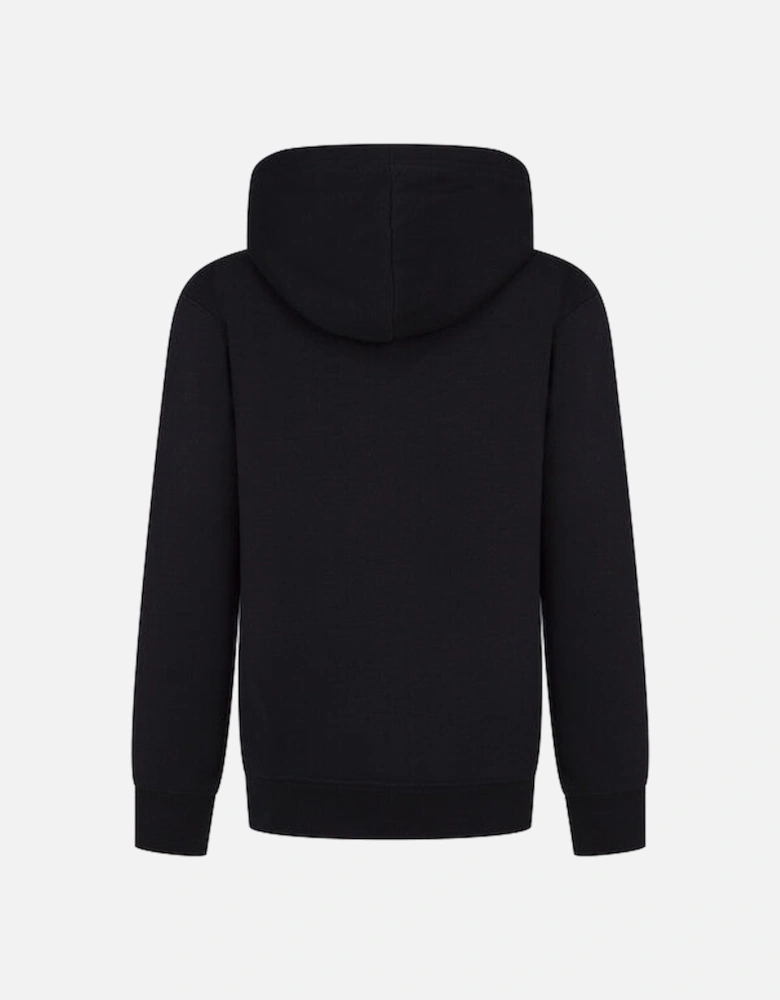 JORDAN BLACK HOODED STRETCH TRACKSUIT