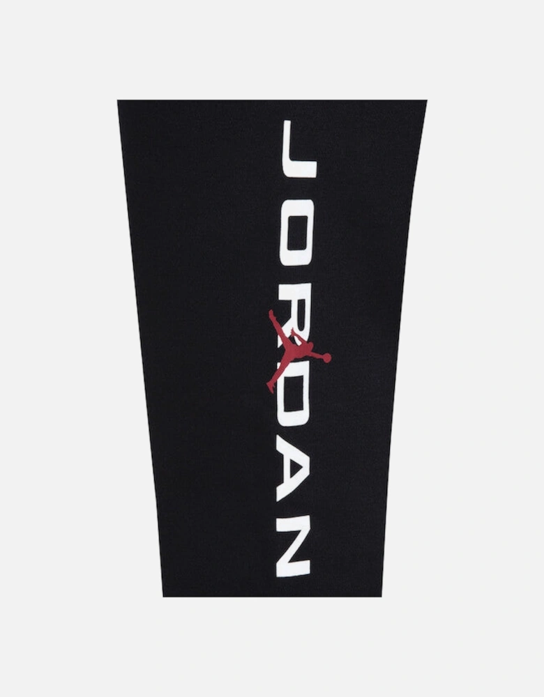 JORDAN BLACK HOODED STRETCH TRACKSUIT