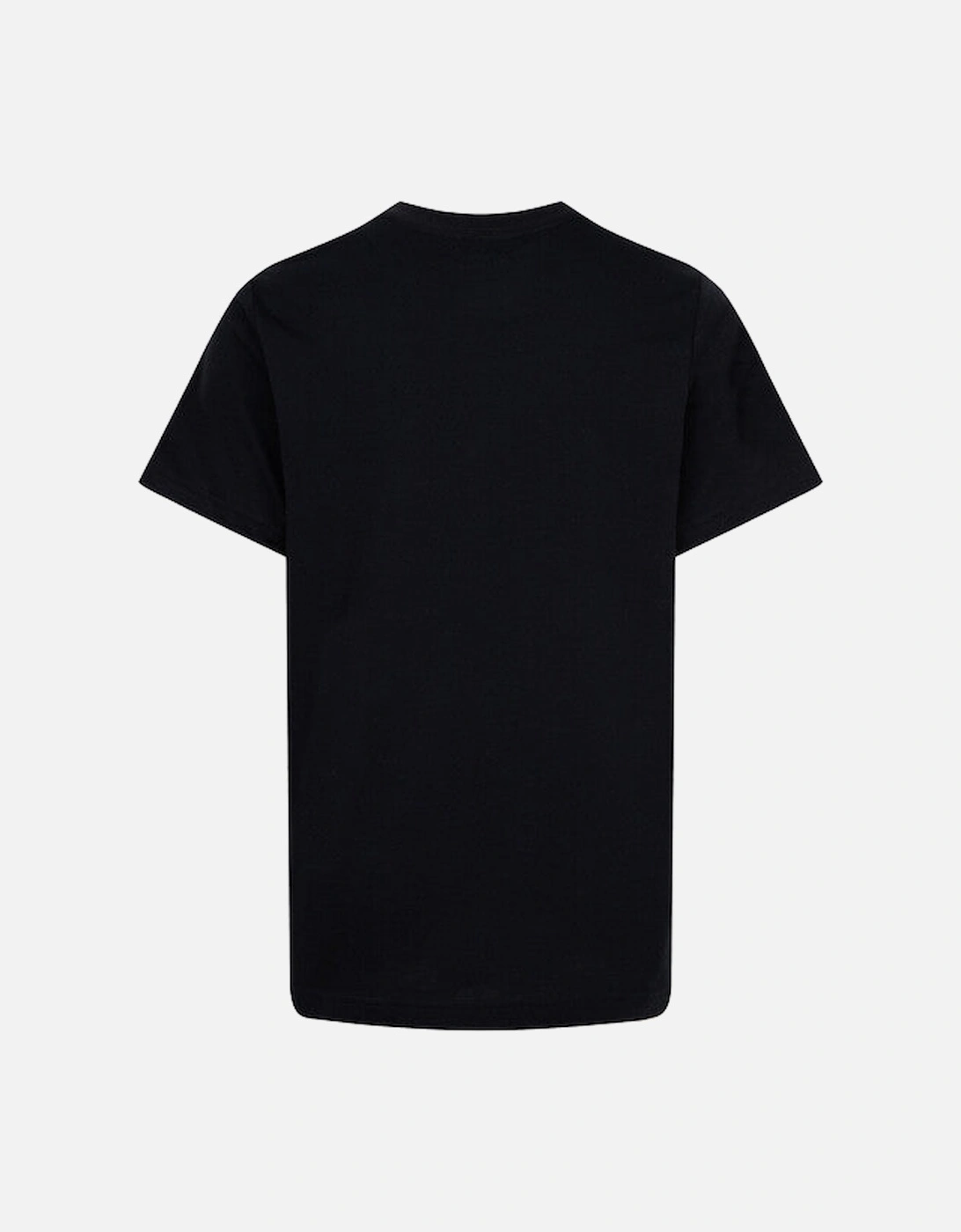 JORDAN BLACK T SHIRT AIR STRETCH 95D628