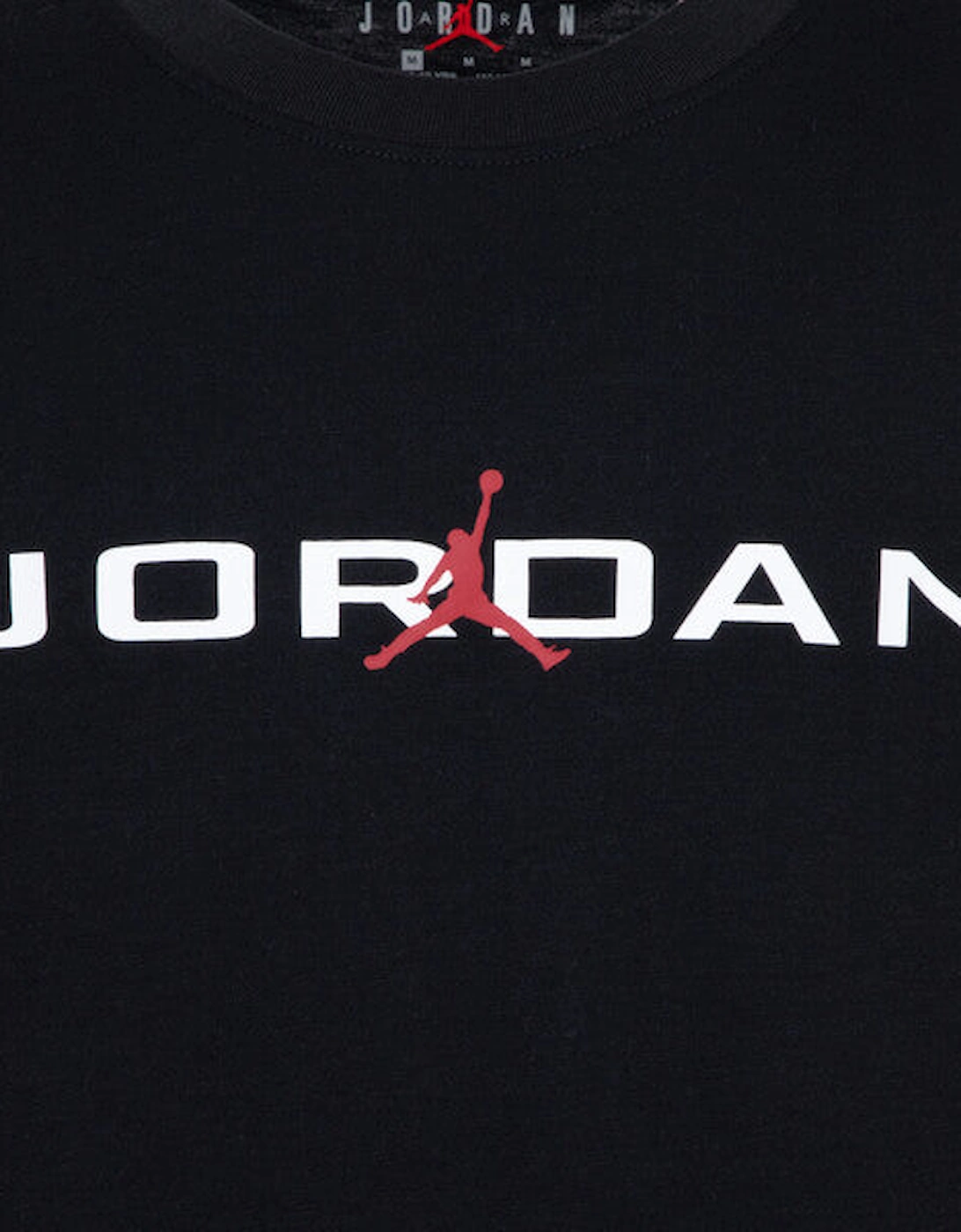 JORDAN BLACK T SHIRT AIR STRETCH 95D628