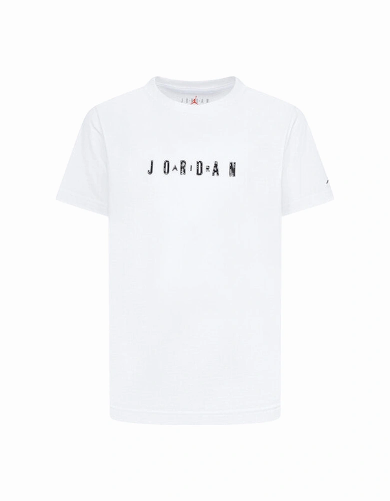 JORDAN WHITE T SHIRT 95D634