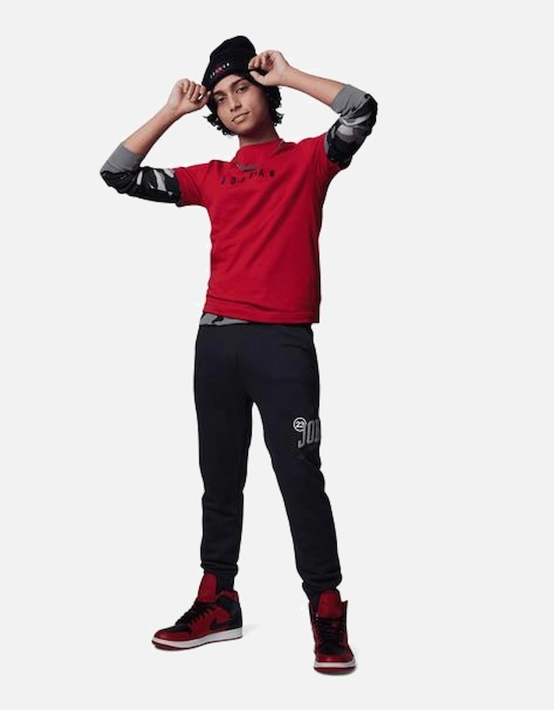 JORDAN RED T SHIRT 95D634