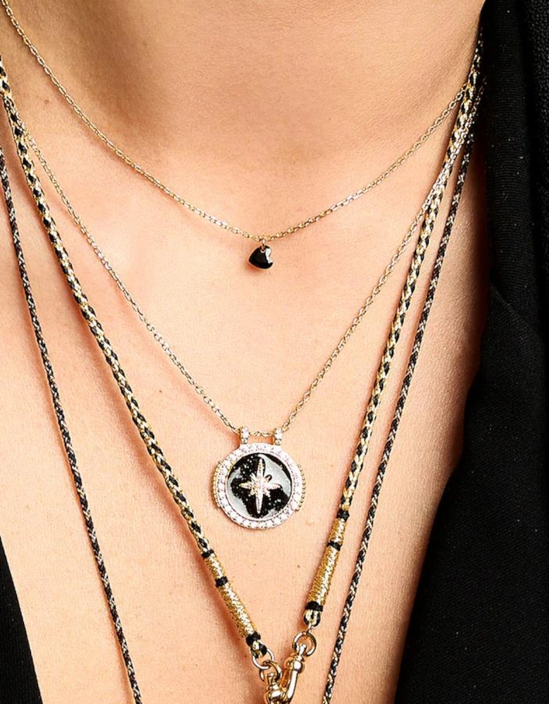 Black Diwali Boho Necklace