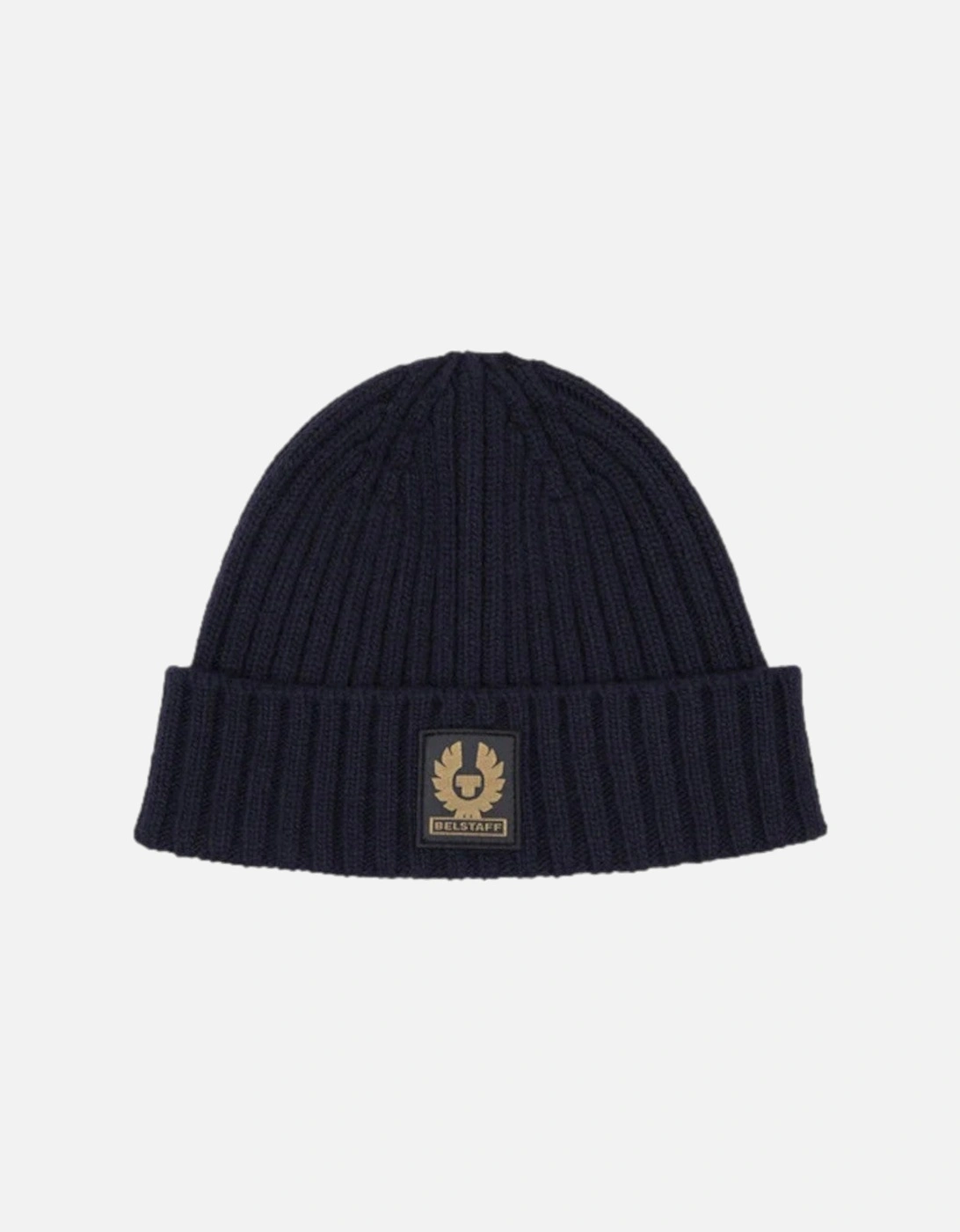 Men's Belstaff Watch Beanie Hat Dark Navy - Black - Size: ONE size