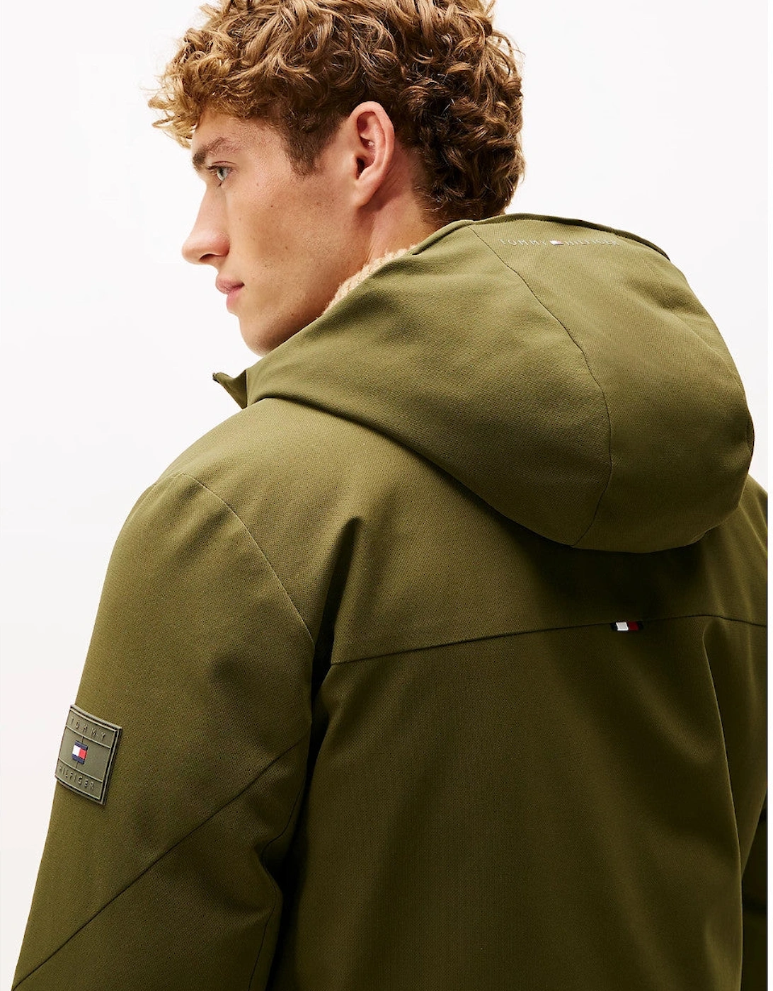 Tech Hooded Padded Parka MT1 Huntsman Green