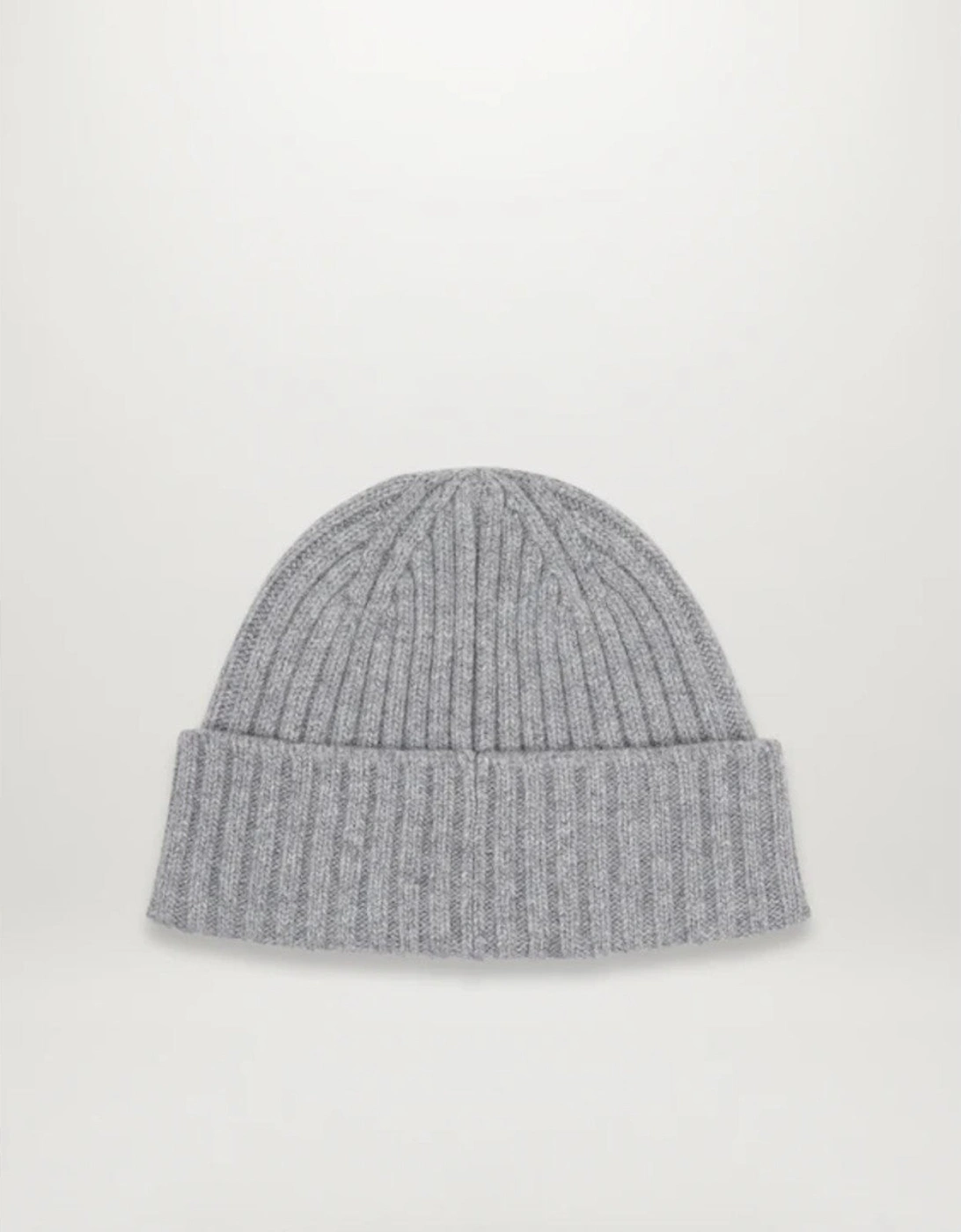 Watch Beanie Hat Pale Grey Melange