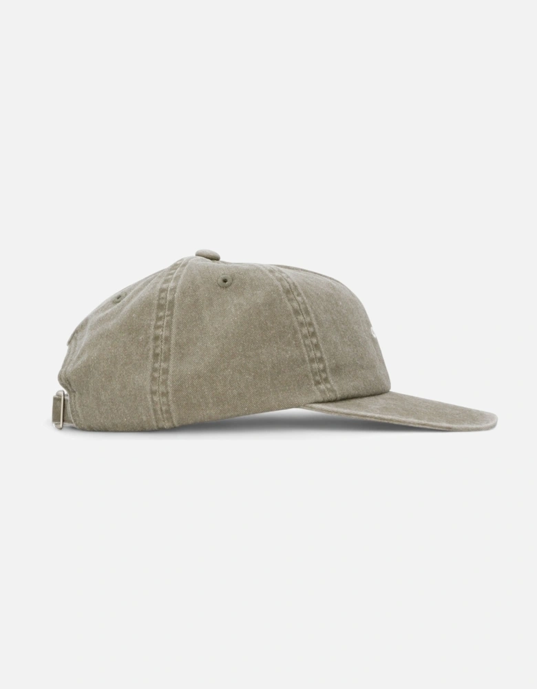 Pigment Bold 6 Panel Snapback Cap - Pigment Olive