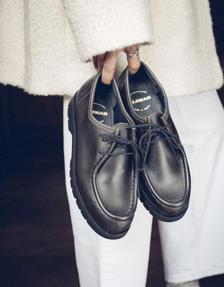 Padror Leather Tyrolean Shoes