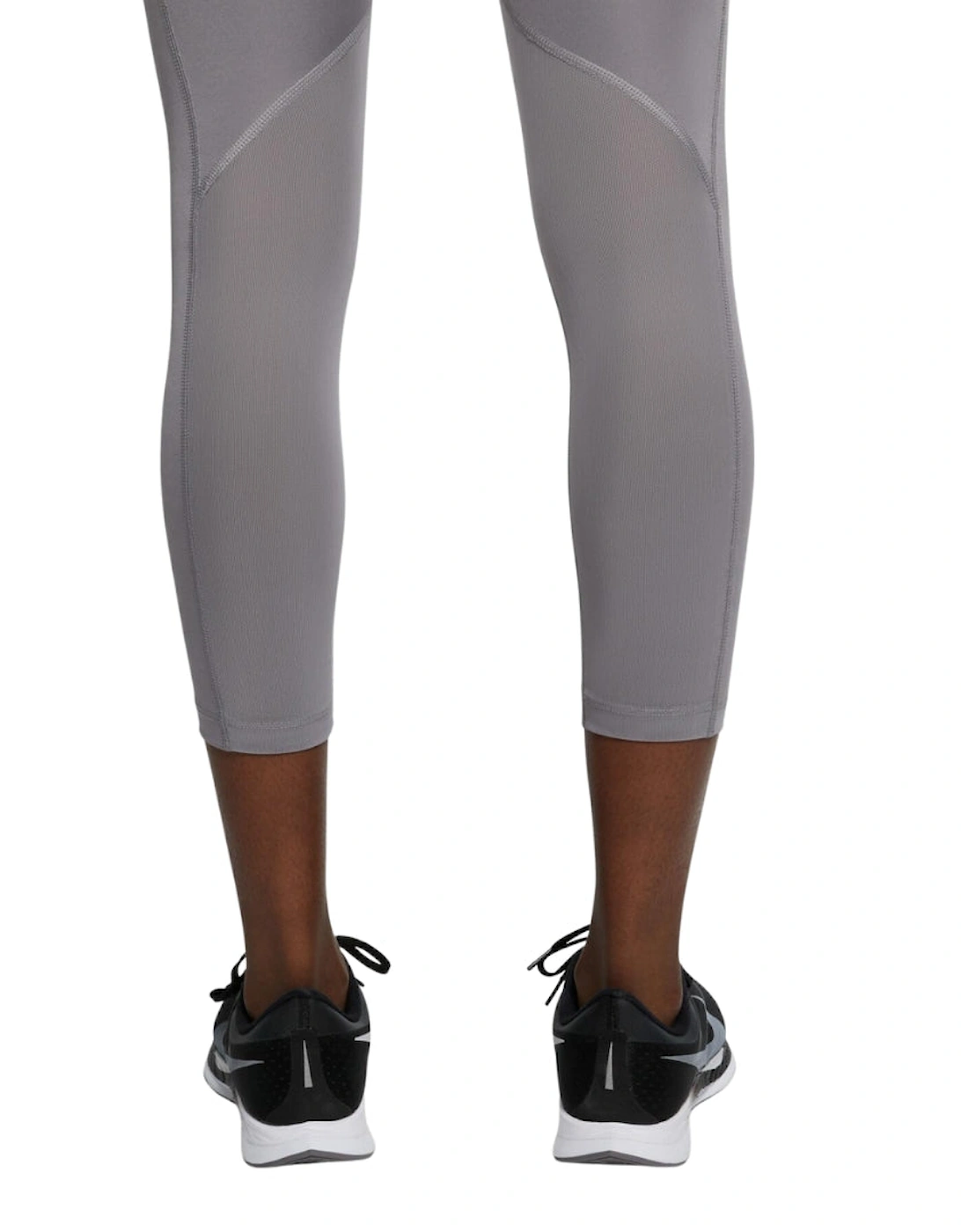Run Fast Cropped Grey Leggings