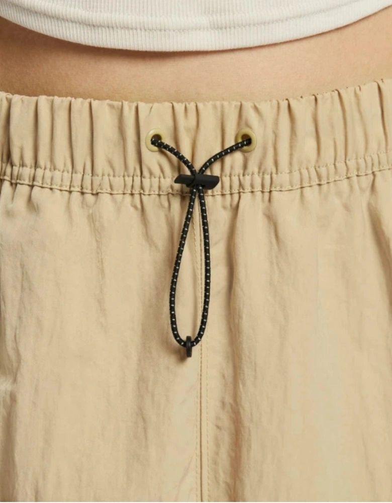 Essential Woven  High Waisted Beige Skirt