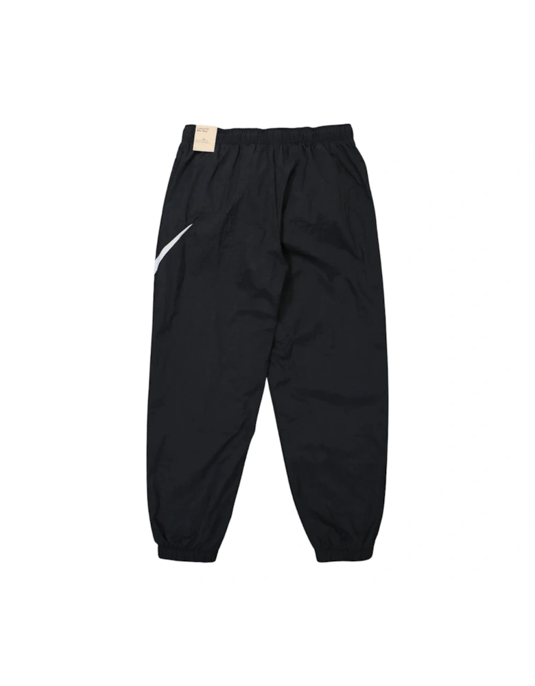 Essential W Mid Rise Black Joggers