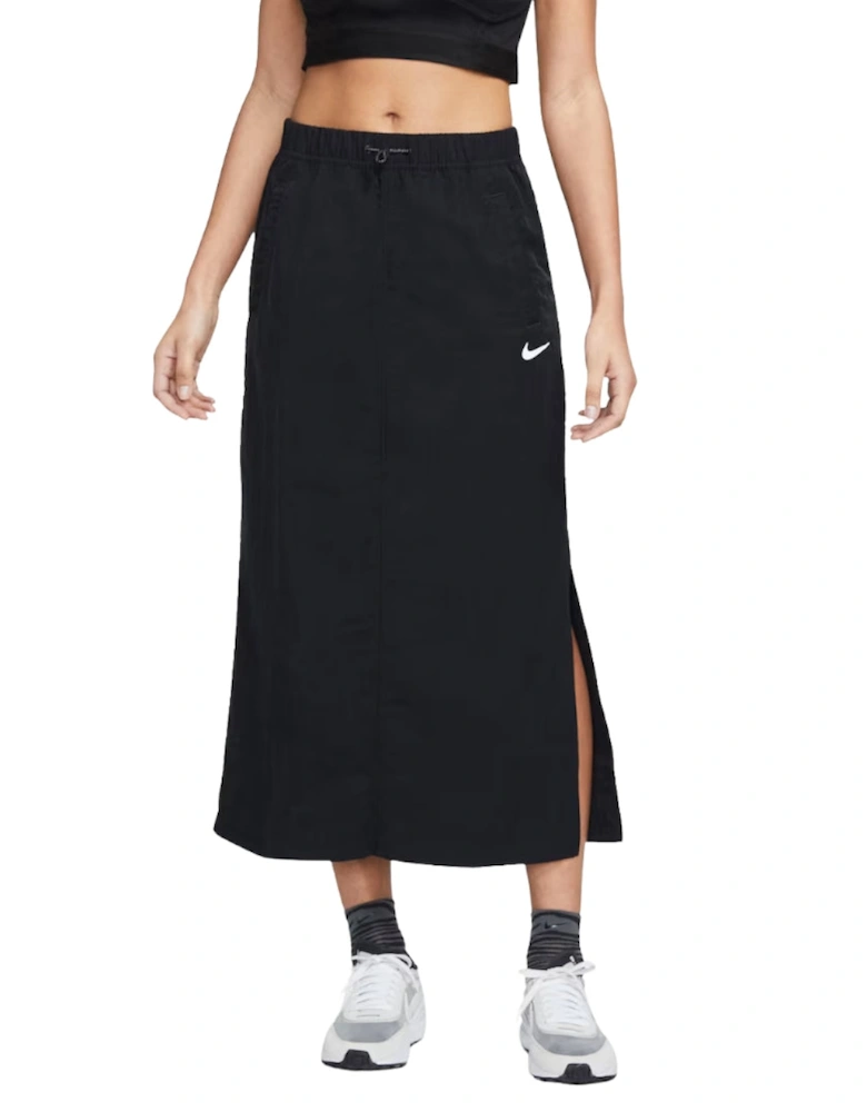 Sportswear Chill Rib Black Skirt