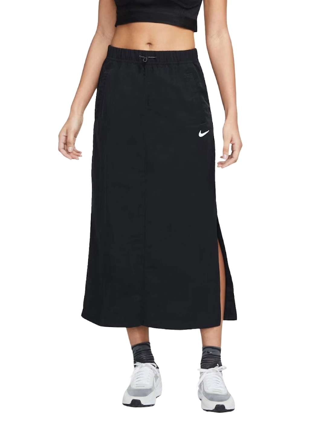 Sportswear Chill Rib Black Skirt, 5 of 4