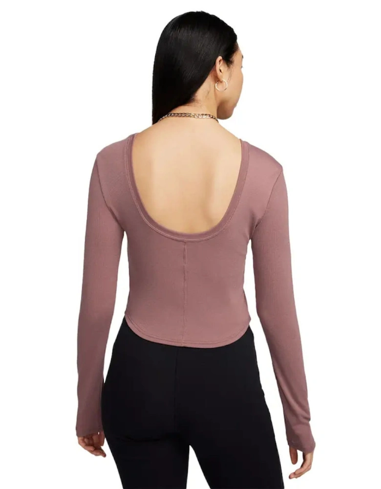 Sportswear Chill Knit Purple Long Sleeve T-Shirt