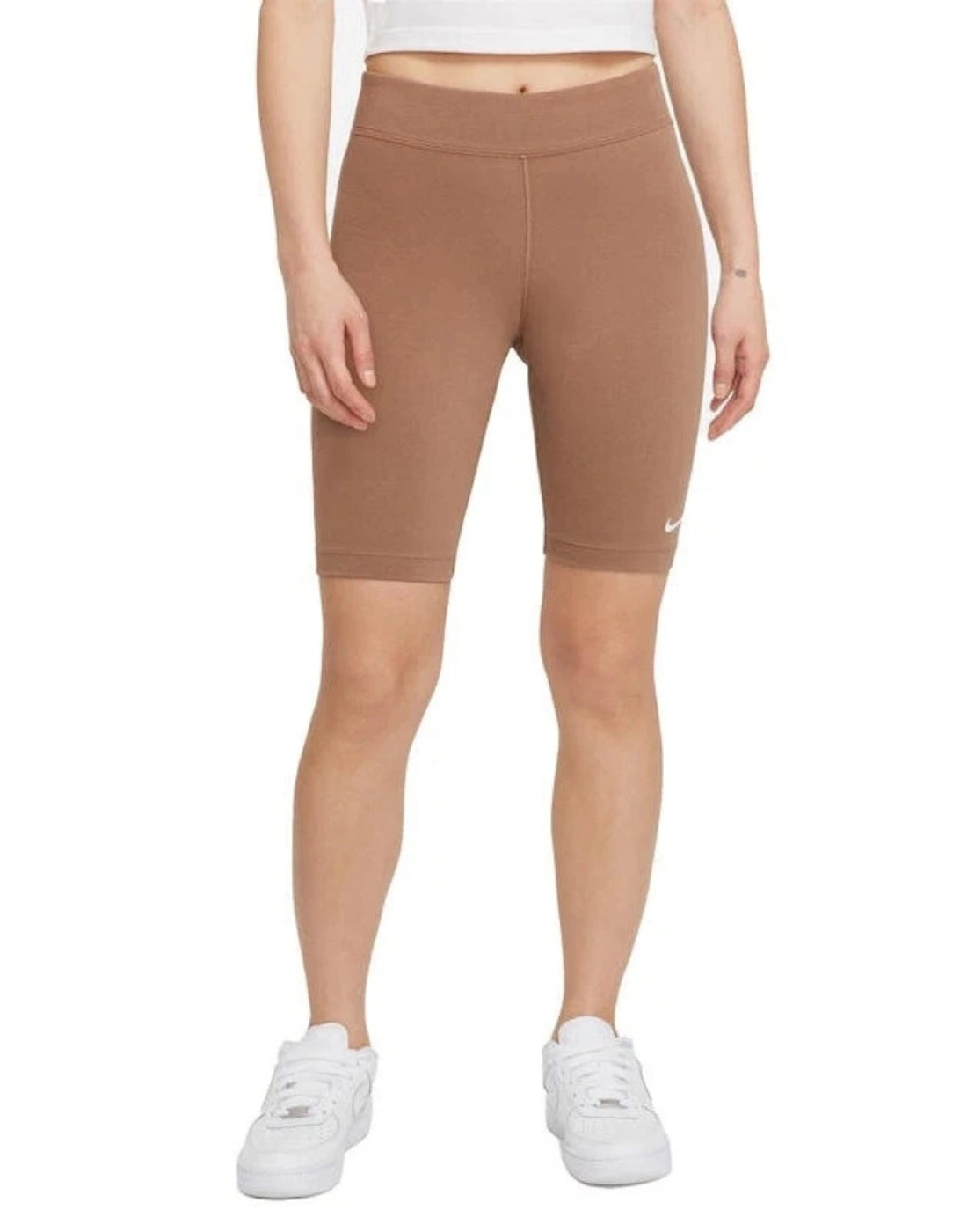 Essential Bike Shorts Brown Leggings, 4 of 3