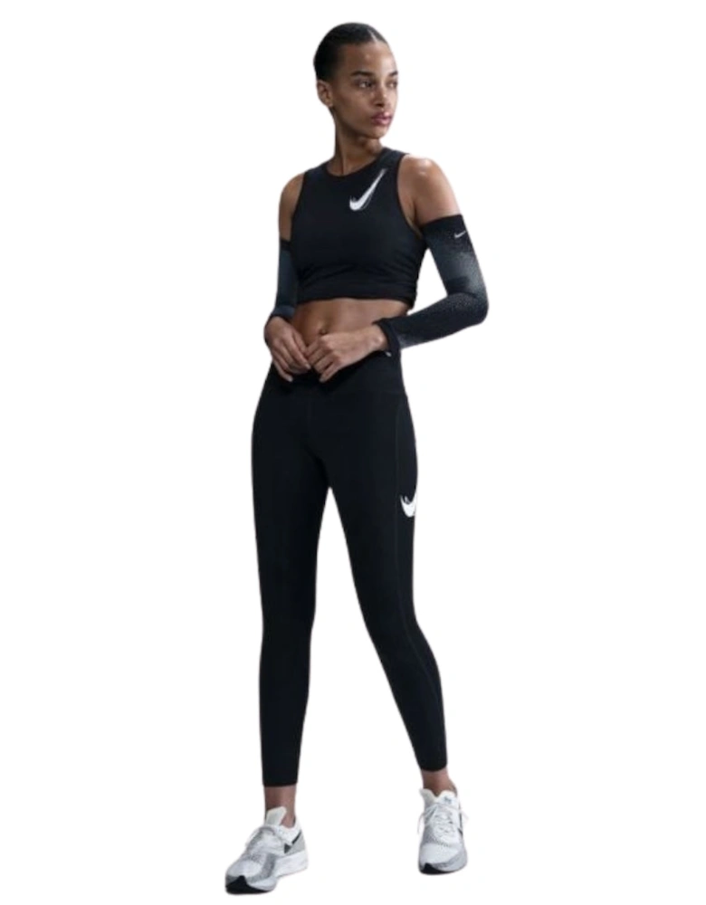 Dri-Fast Mid Rise 7/8 Black Leggings