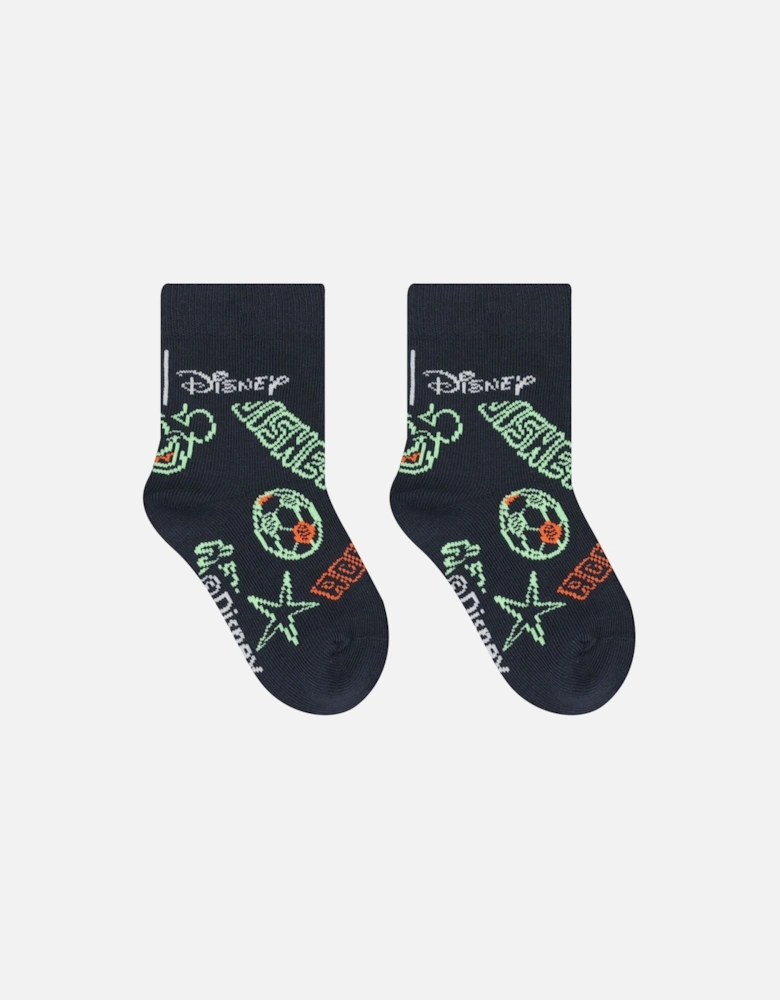 Kids Disney Mickey  Mouse Socks