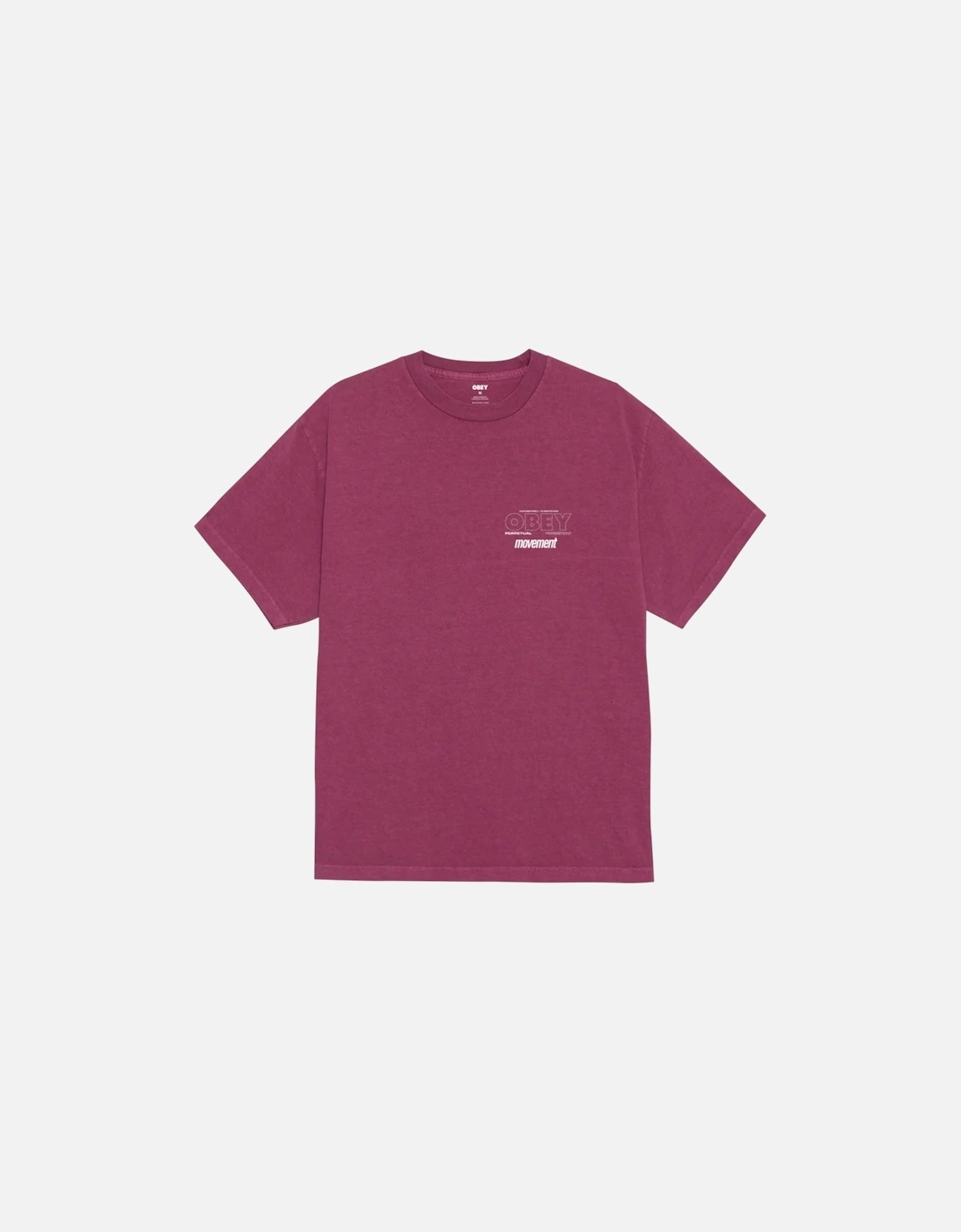 Persistent Movement T-Shirt - Pigment Berry