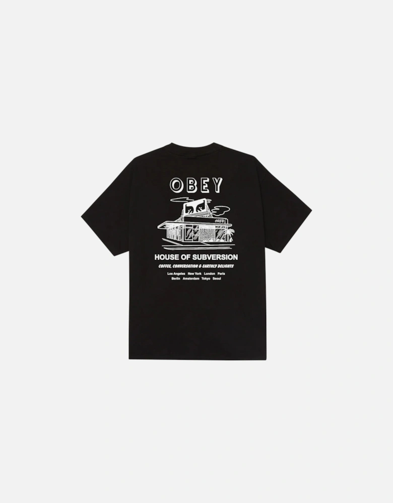 House of Subversion T-Shirt - Black