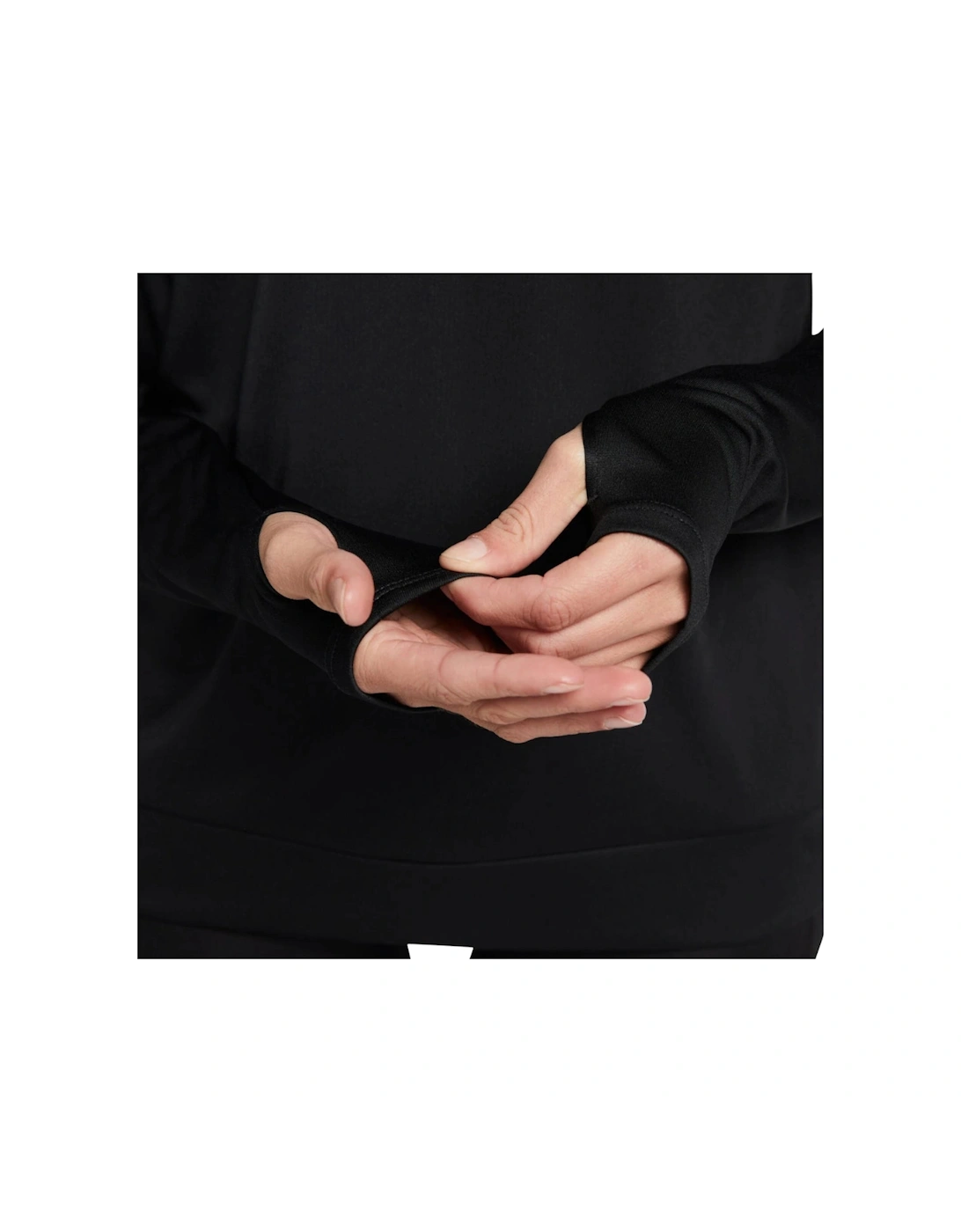 Dri-Fit Swoosh Running Black Long Sleeve Top