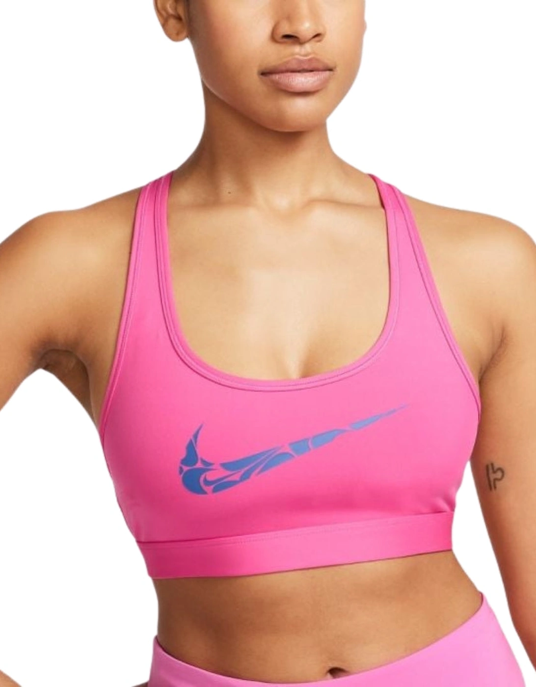 Women's Nike Swoosh Bright Pink Training Top - Size: 14