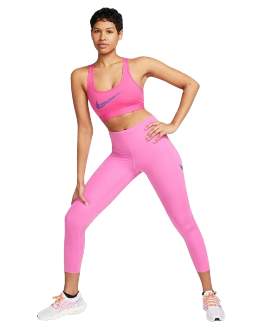 Swoosh Bright Pink Training Top