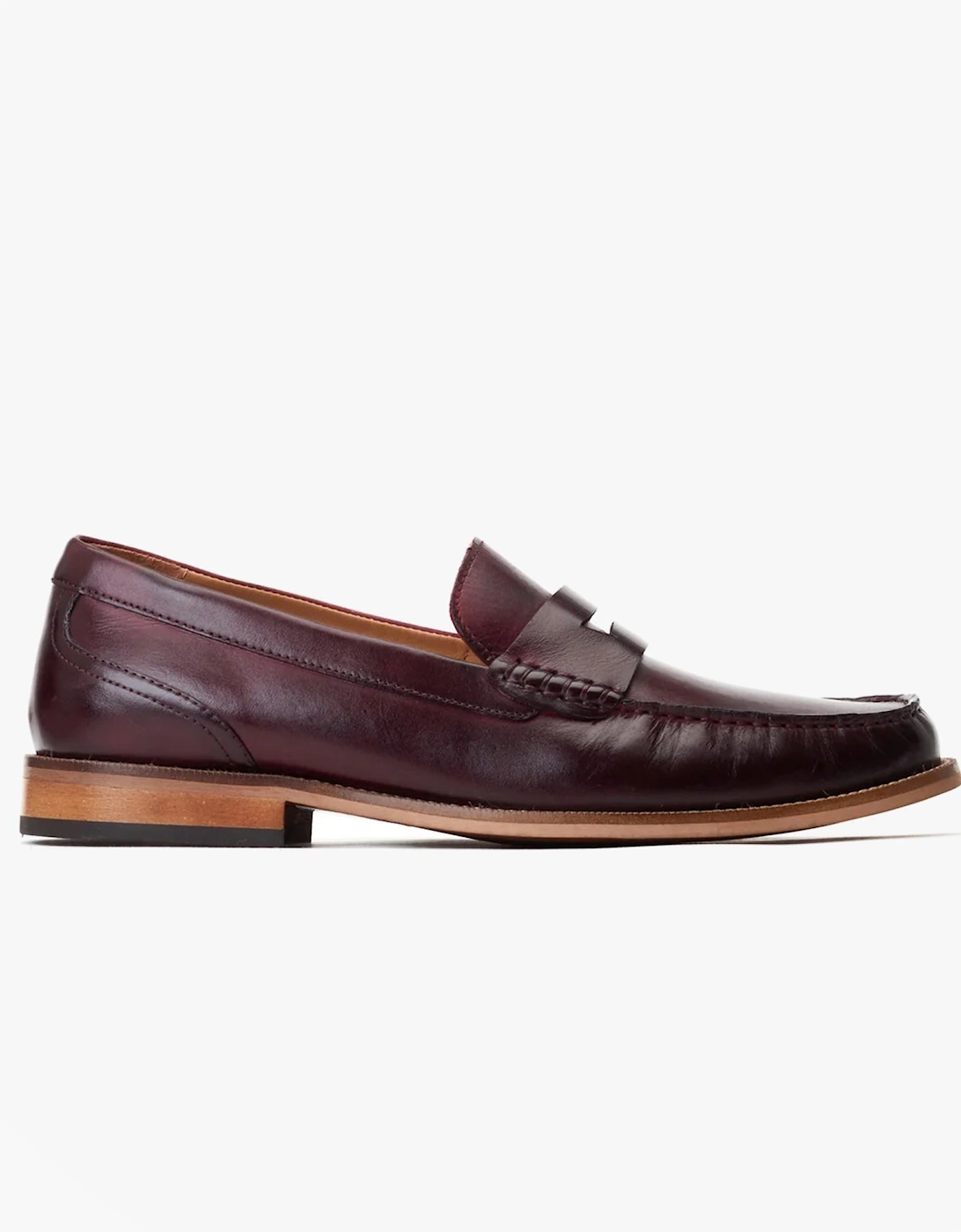 London GARFIELD Mens Shoes Wine, 7 of 6