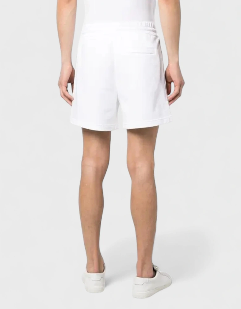 Logo Jersey Shorts White